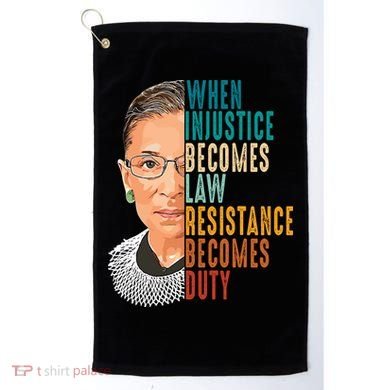 Ruth Bader Ginsburg Golf Towel