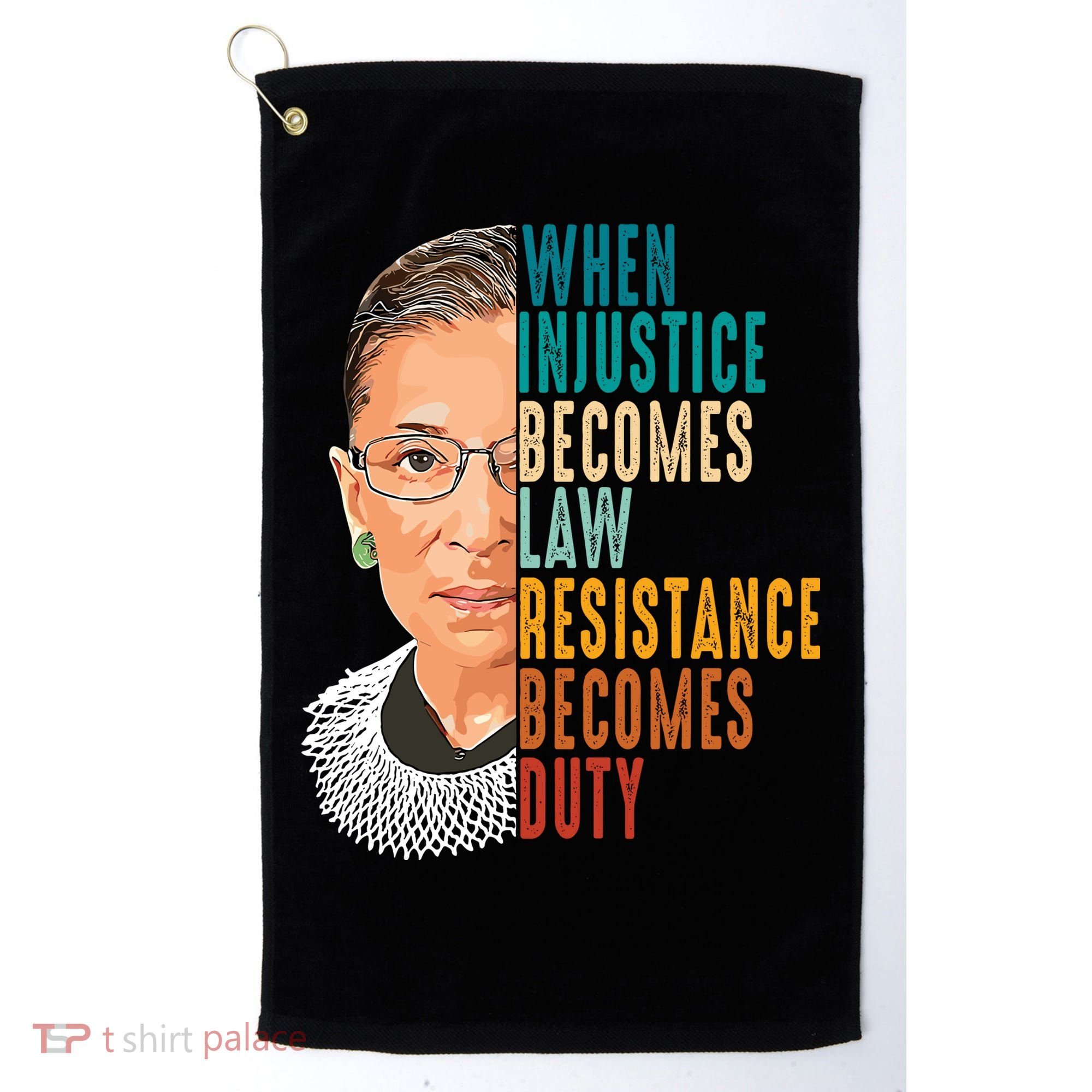 Ruth Bader Ginsburg Golf Towel