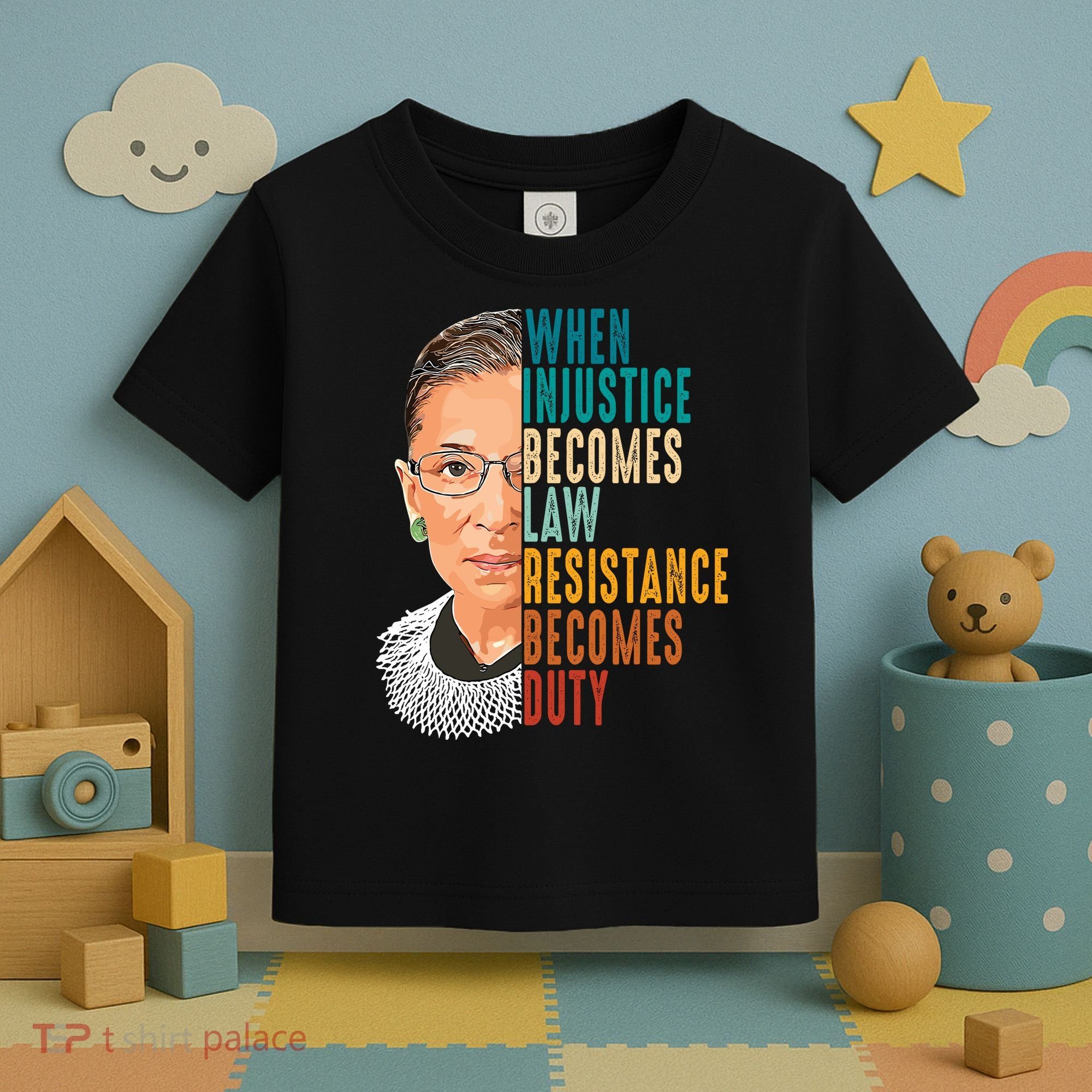 Ruth Bader Ginsburg Toddler T-Shirt