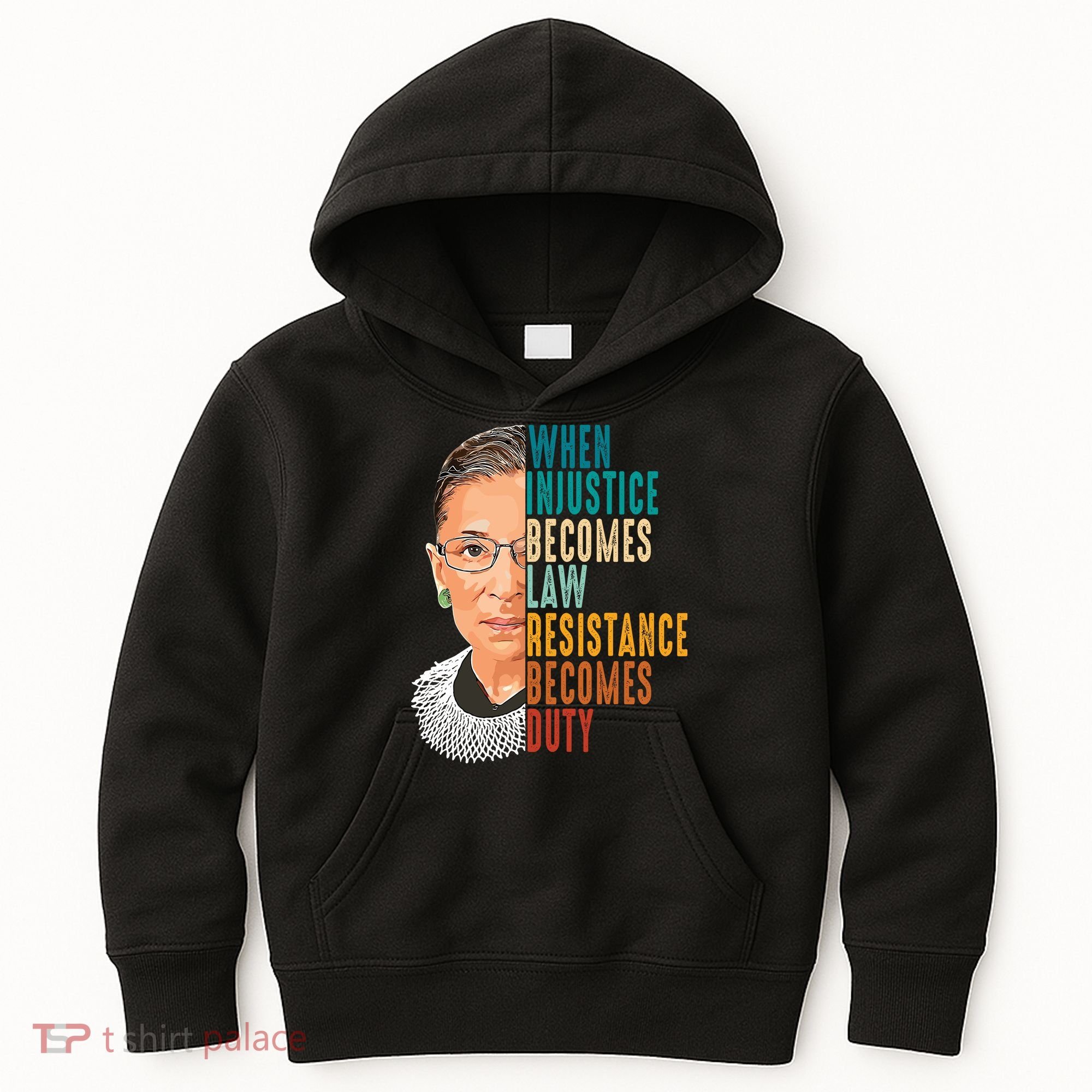 Ruth Bader Ginsburg Kids Hoodie