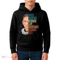 Ruth Bader Ginsburg Kids Hoodie thumb 4