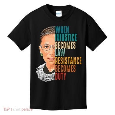 Ruth Bader Ginsburg Kids T-Shirt