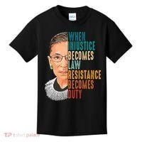 Ruth Bader Ginsburg Kids T-Shirt thumb 0