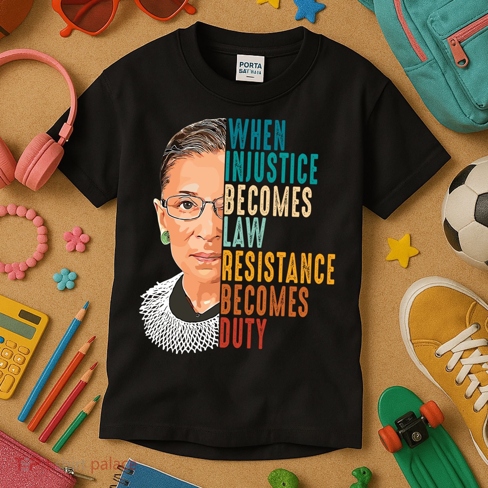 Ruth Bader Ginsburg Kids T-Shirt