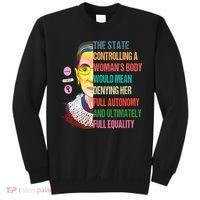 Ruth Bader Ginsburg Pro Choice Feminist RBG Supreme Court Sweatshirt thumb 0