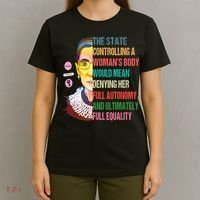 Ruth Bader Ginsburg Pro Choice Feminist RBG Supreme Court T-Shirt thumb 4