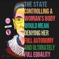 Ruth Bader Ginsburg Pro Choice Feminist RBG Supreme Court T-Shirt thumb 7