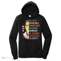 Ruth Bader Ginsburg Pro Choice Feminist RBG Supreme Court Women's Hoodie thumb 0
