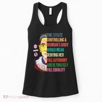 Ruth Bader Ginsburg Pro Choice Feminist RBG Supreme Court Women's Tank Top thumb 0