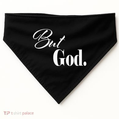 Religious But God USA-Made Doggie Bandana