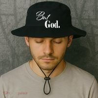 Religious But God Bucket Hat thumb 2