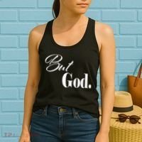 Religious But God Women's Tank Top thumb 2