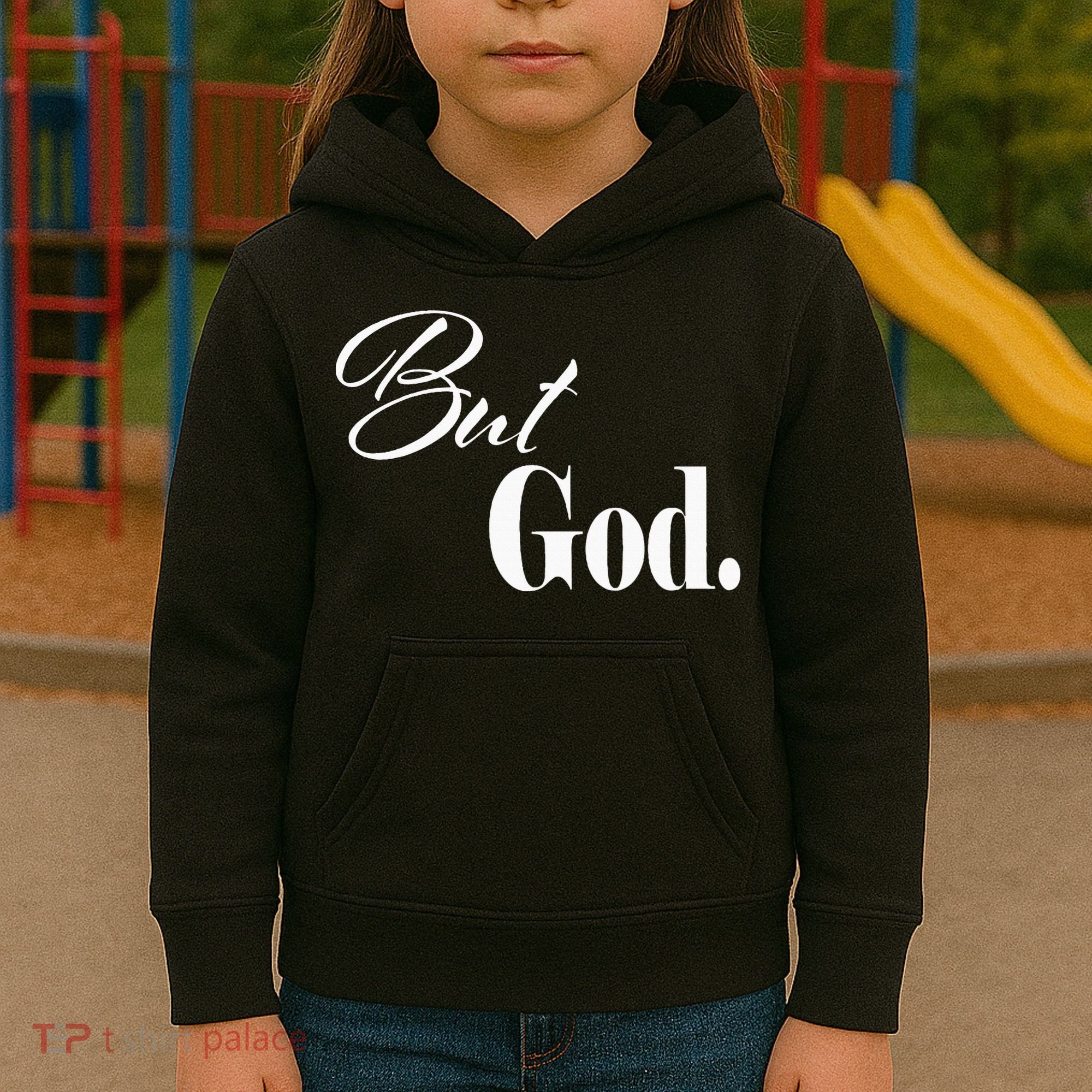 Religious But God Kids Hoodie
