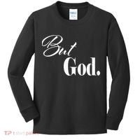 Religious But God Kids Long Sleeve Shirt thumb 0