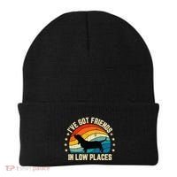 Retro Basset Hound IVe Got Friends In Low Places Beanie thumb 0