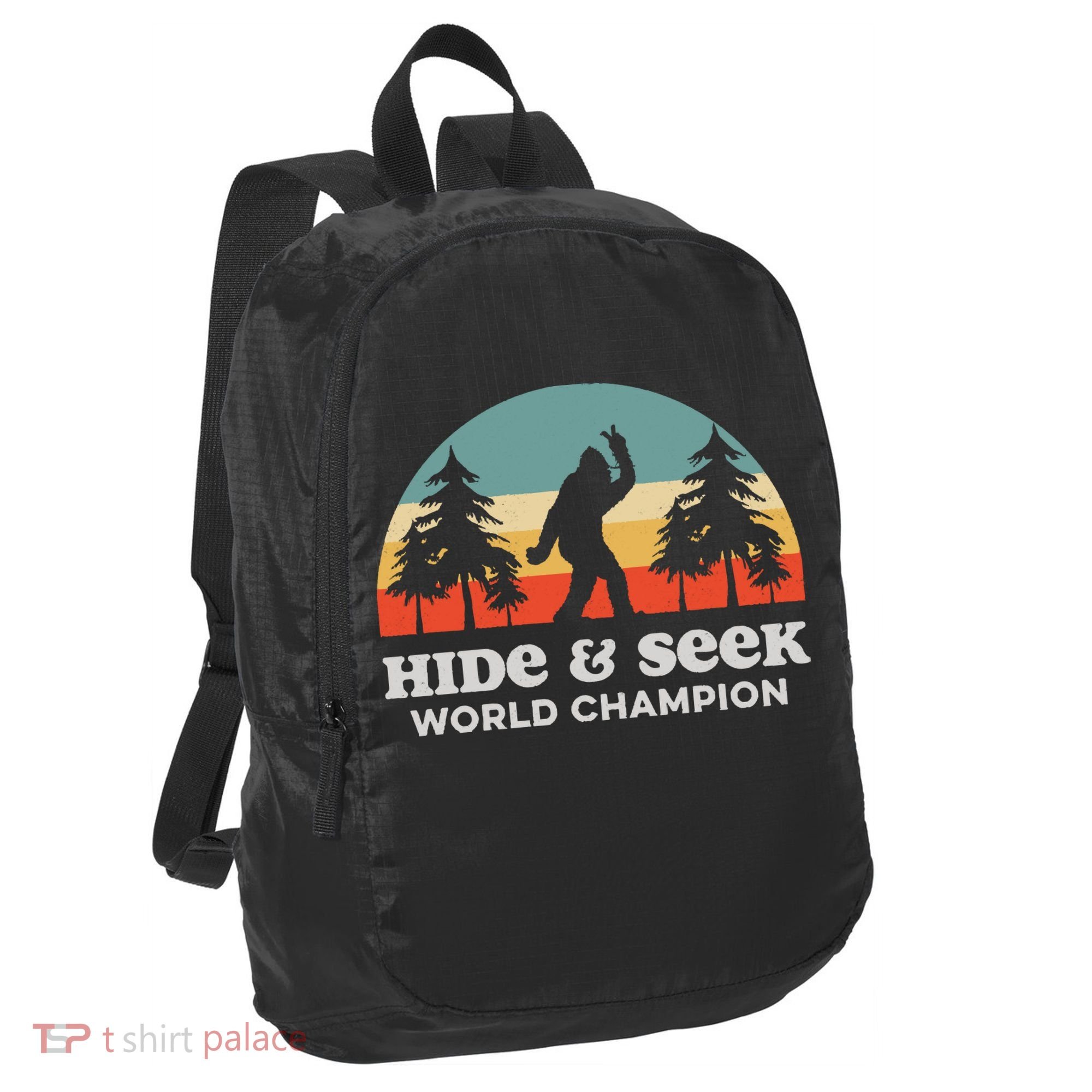 Retro Bigfoot Hide &Amp; Seek World Champion Port Authority Crush Ripstop Backpack