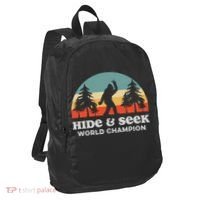 Retro Bigfoot Hide &Amp; Seek World Champion Port Authority Crush Ripstop Backpack thumb 1