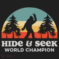 Retro Bigfoot Hide &Amp; Seek World Champion Beanie thumb 2