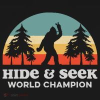 Retro Bigfoot Hide &Amp; Seek World Champion Women's Hoodie thumb 2