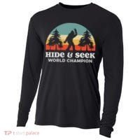 Retro Bigfoot Hide &Amp; Seek World Champion Cooling Performance Long Sleeve Crew thumb 0