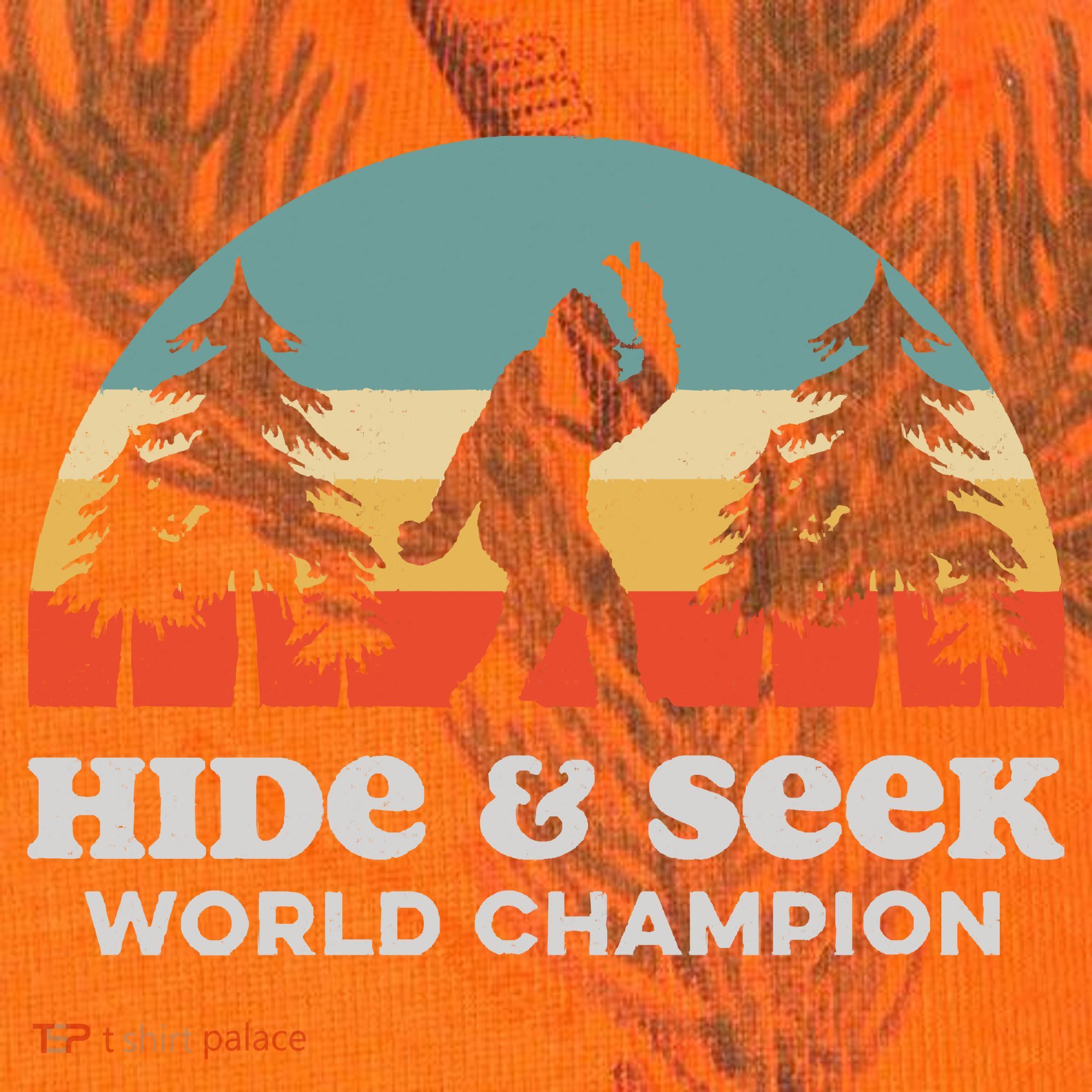 Retro Bigfoot Hide &Amp; Seek World Champion Kati Licensed 12" Camo Cuffed Beanie