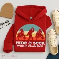 Retro Bigfoot Hide &Amp; Seek World Champion Hoodie thumb 4