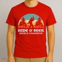 Retro Bigfoot Hide &Amp; Seek World Champion T-Shirt thumb 3