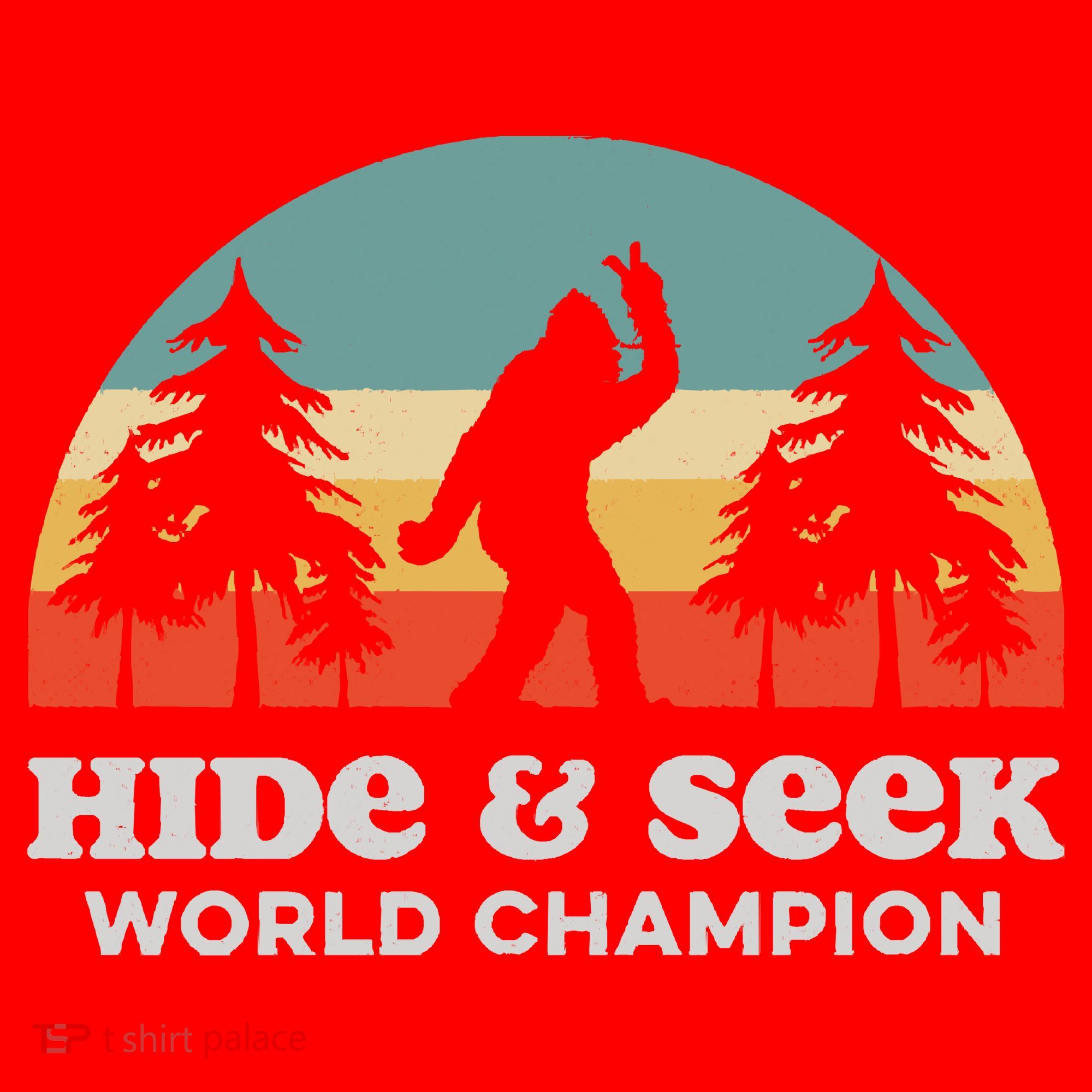 Retro Bigfoot Hide &Amp; Seek World Champion Baby Bodysuit