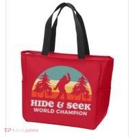 Retro Bigfoot Hide &Amp; Seek World Champion Tote Bag thumb 3
