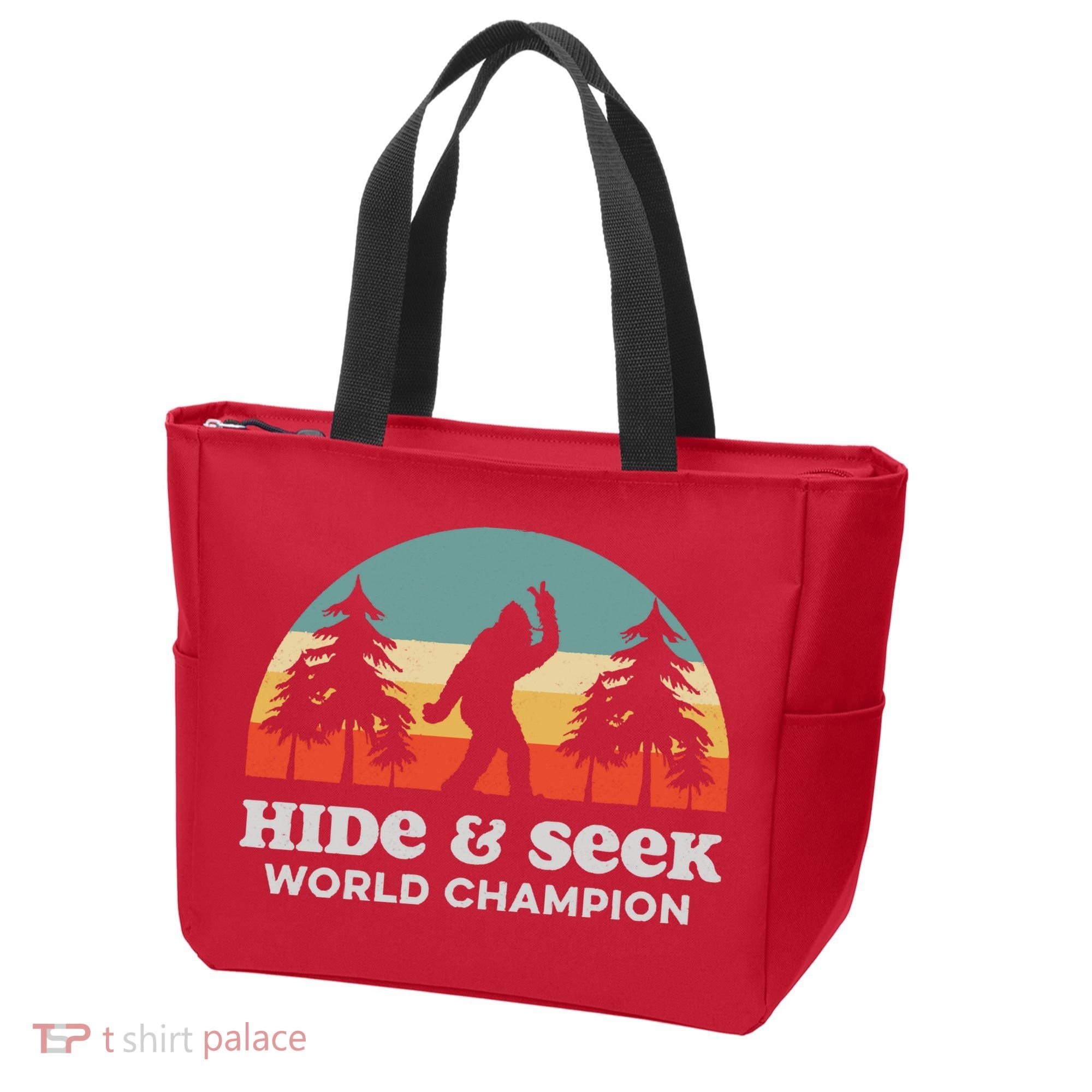 Retro Bigfoot Hide &Amp; Seek World Champion Tote Bag