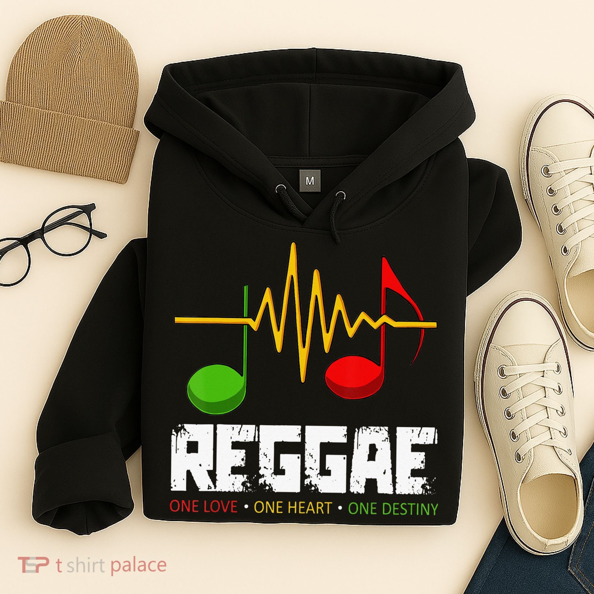 Reggae Black History Month BLM Rasta African Music Lover Hoodie