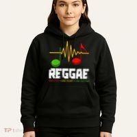 Reggae Black History Month BLM Rasta African Music Lover Hoodie thumb 5