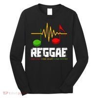 Reggae Black History Month BLM Rasta African Music Lover Long Sleeve Shirt thumb 0
