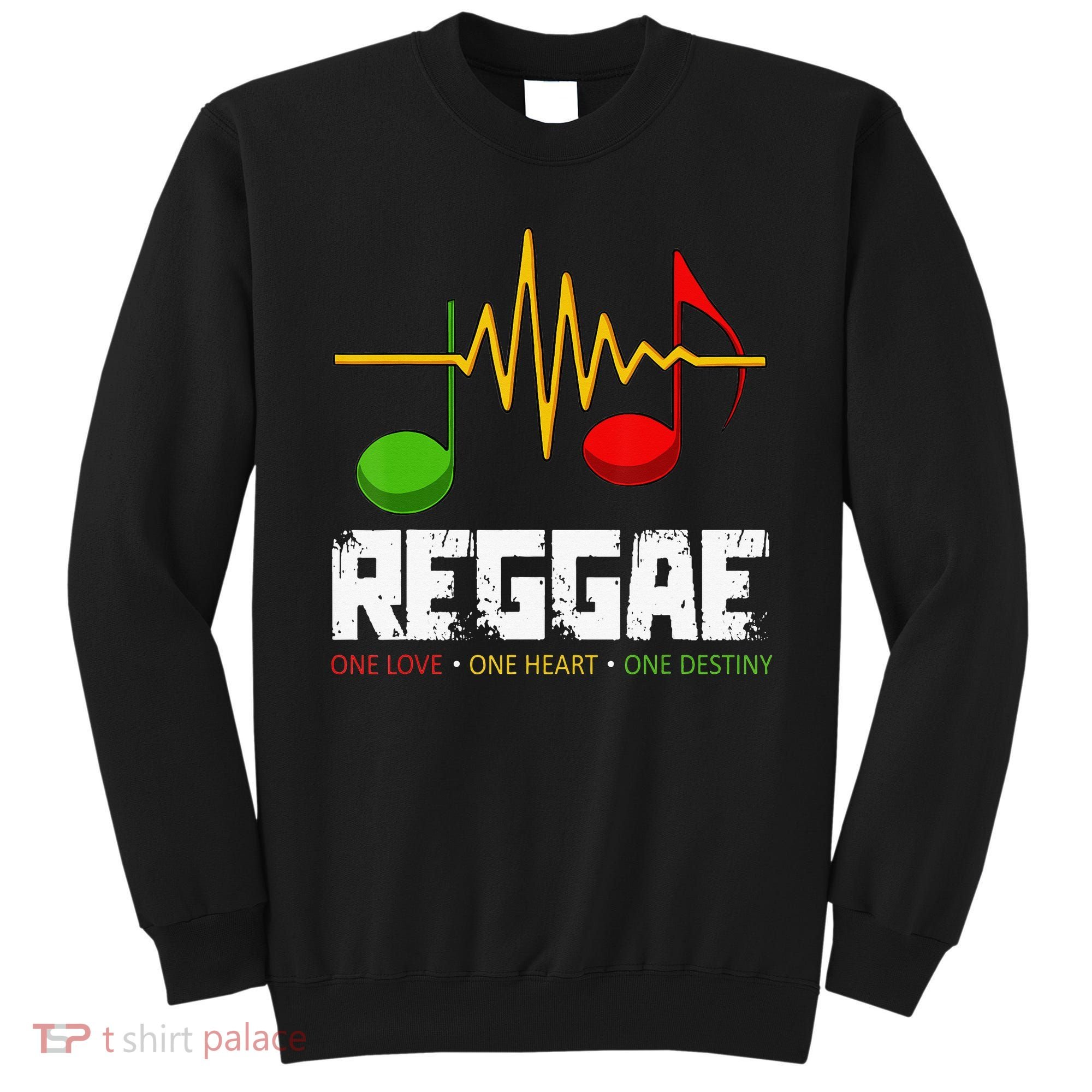 Reggae Black History Month BLM Rasta African Music Lover Sweatshirt