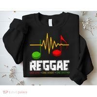 Reggae Black History Month BLM Rasta African Music Lover Sweatshirt thumb 2