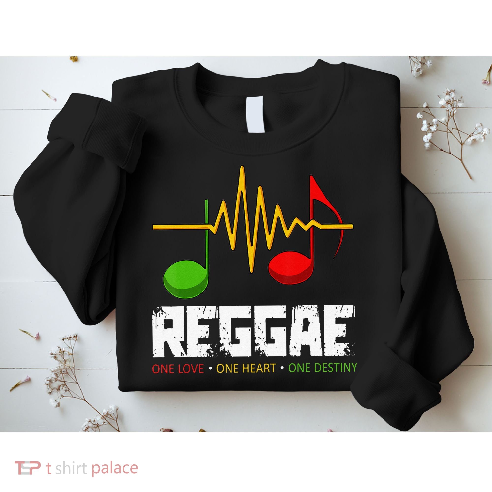Reggae Black History Month BLM Rasta African Music Lover Sweatshirt