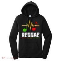 Reggae Black History Month BLM Rasta African Music Lover Women's Hoodie thumb 0