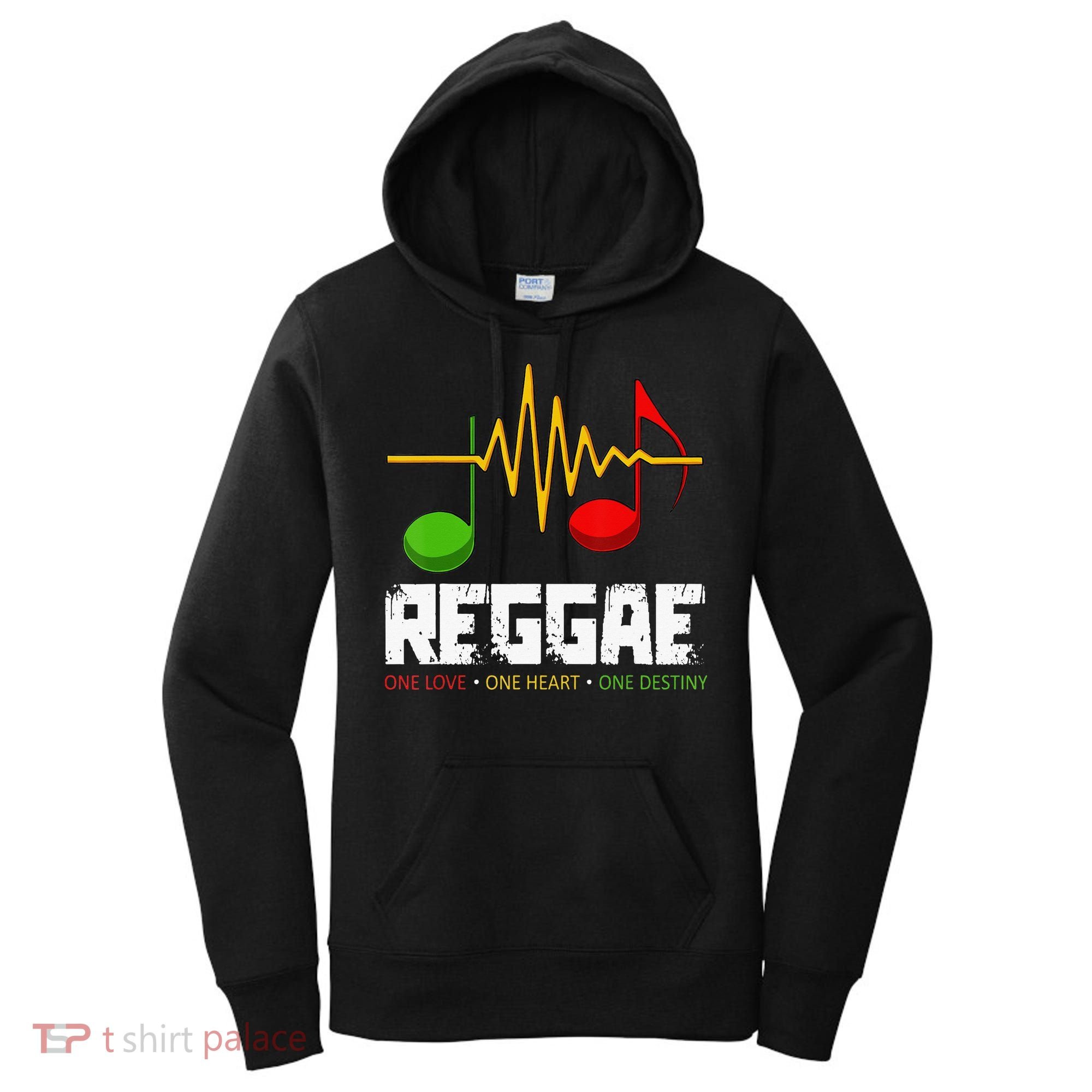 Reggae Black History Month BLM Rasta African Music Lover Women's Hoodie