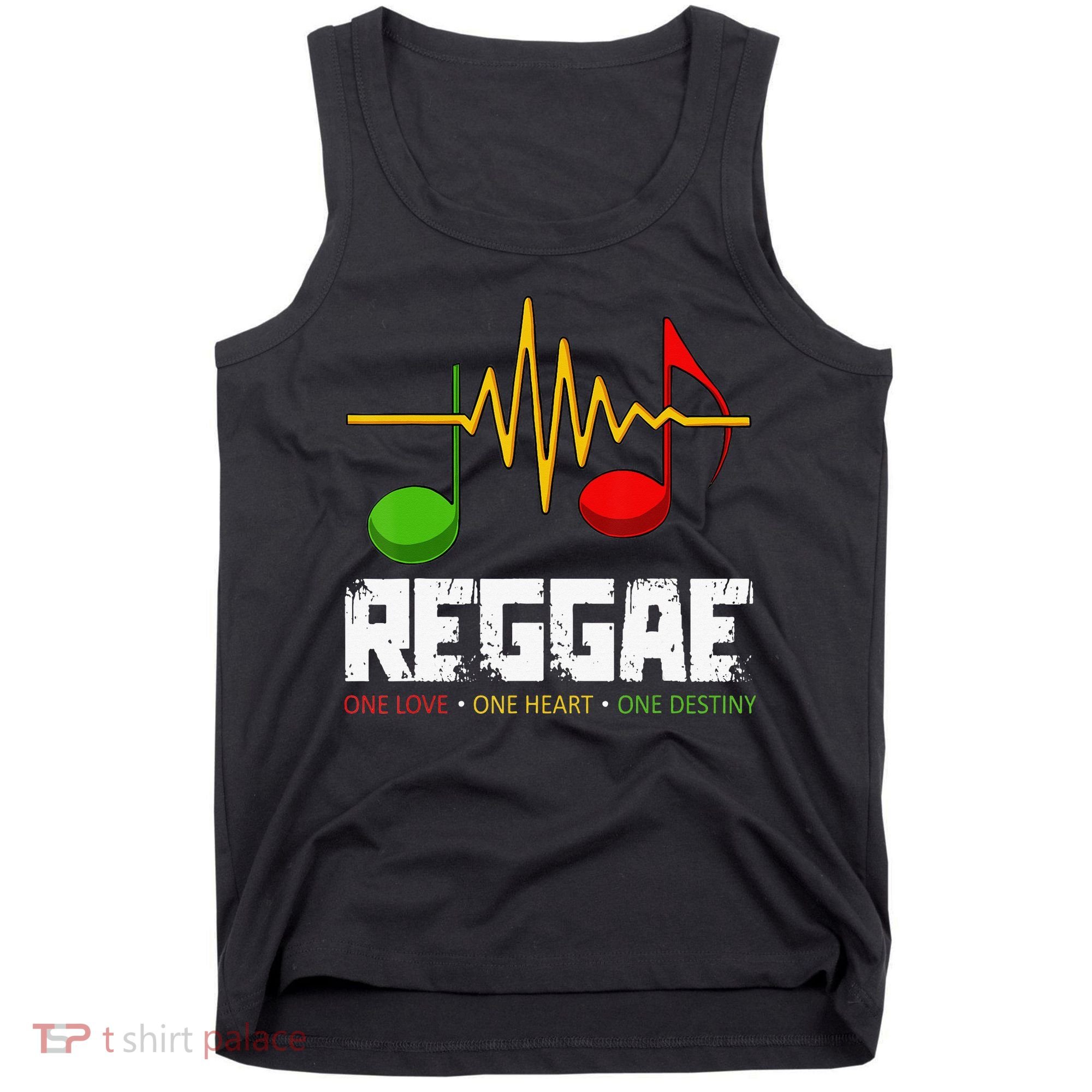 Reggae Black History Month BLM Rasta African Music Lover Tank Top