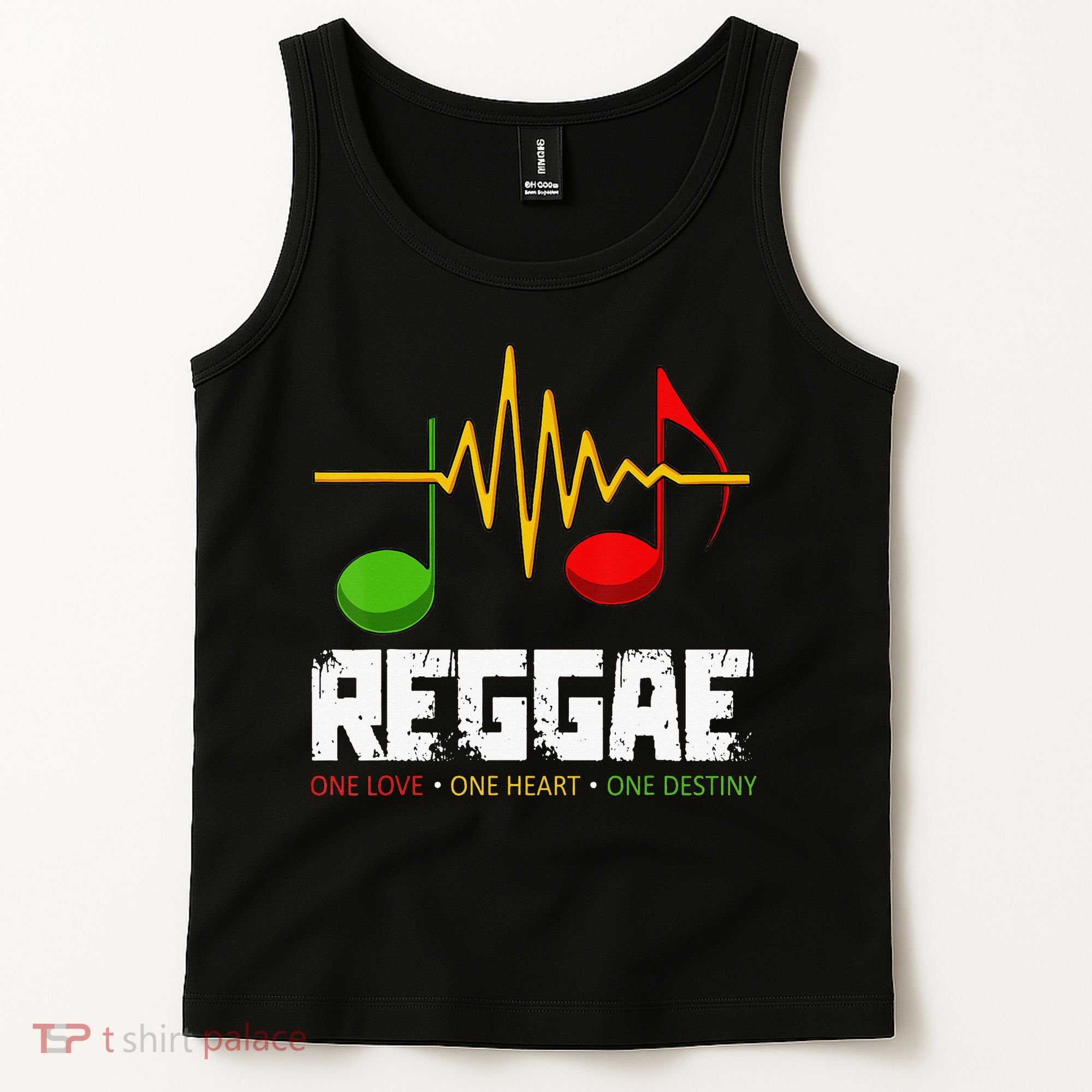 Reggae Black History Month BLM Rasta African Music Lover Tank Top