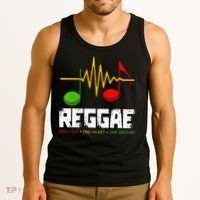Reggae Black History Month BLM Rasta African Music Lover Tank Top thumb 3