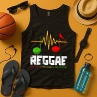 Reggae Black History Month BLM Rasta African Music Lover Tank Top thumb 4