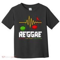 Reggae Black History Month BLM Rasta African Music Lover Toddler T-Shirt thumb 0