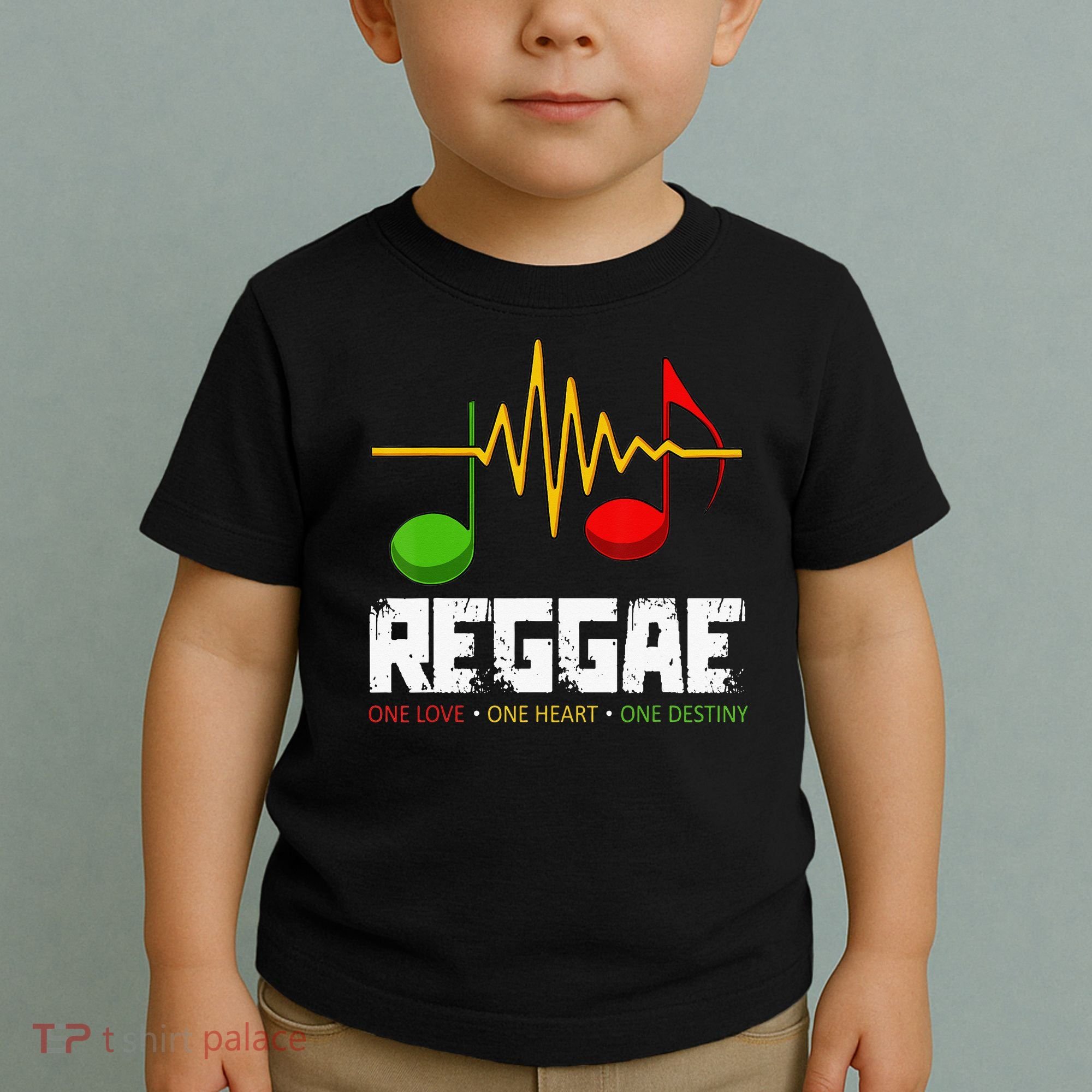 Reggae Black History Month BLM Rasta African Music Lover Toddler T-Shirt