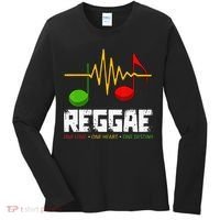 Reggae Black History Month BLM Rasta African Music Lover Women's Long Sleeve Shirt thumb 0