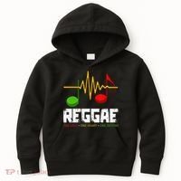 Reggae Black History Month BLM Rasta African Music Lover Kids Hoodie thumb 0