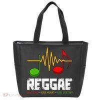 Reggae Black History Month BLM Rasta African Music Lover Tote Bag thumb 0