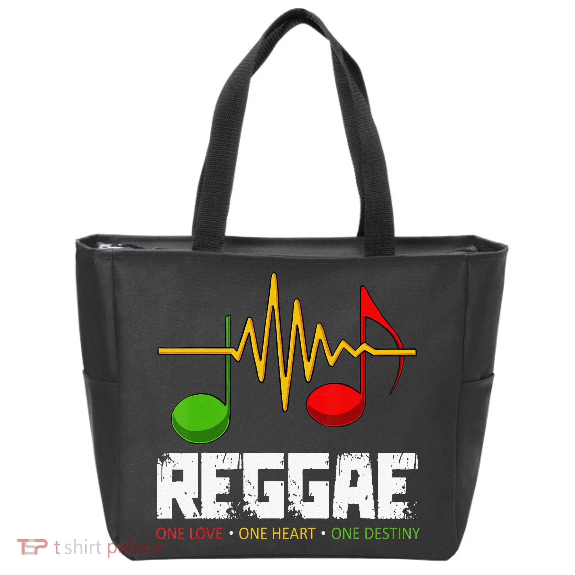 Reggae Black History Month BLM Rasta African Music Lover Tote Bag