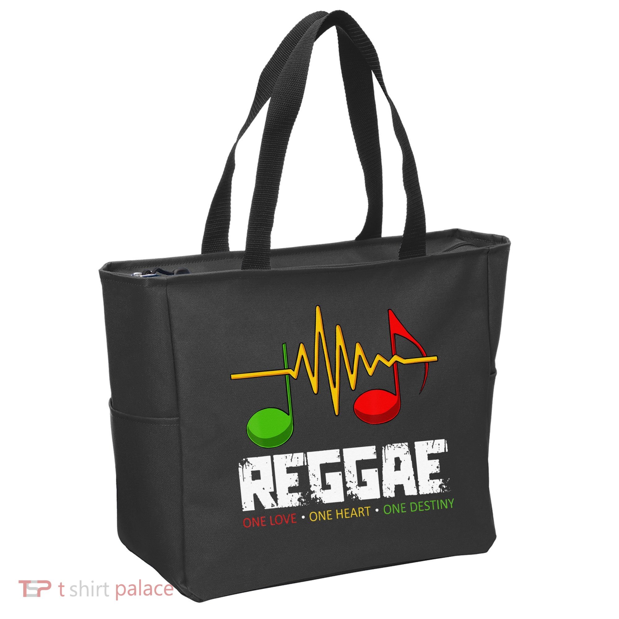 Reggae Black History Month BLM Rasta African Music Lover Tote Bag