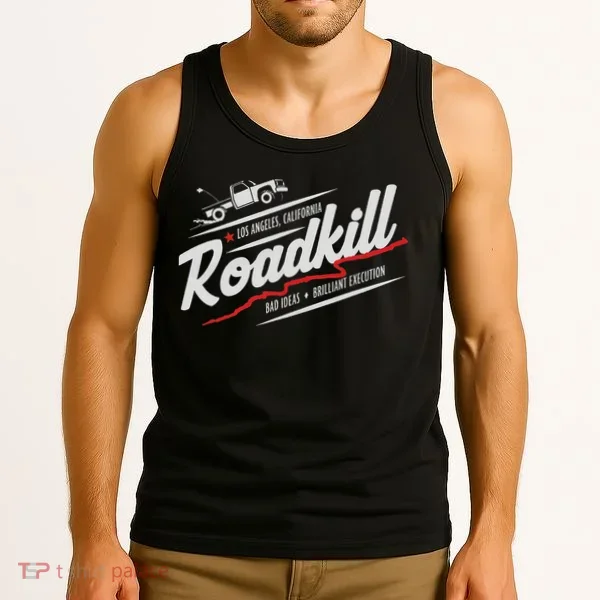 Roadkill Bad Ideas, Brilliant Execution Adult Tank Top